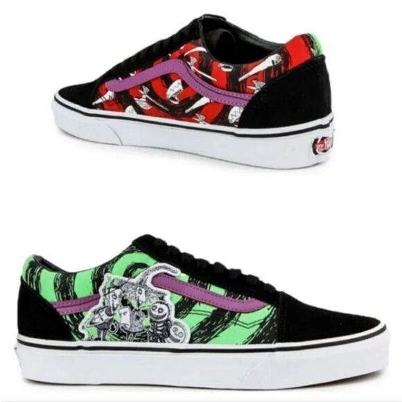 Vans Disney x The Nightmare Before Christmas x Old Skool Lock Shock and Barrel - Picture 16 of 16